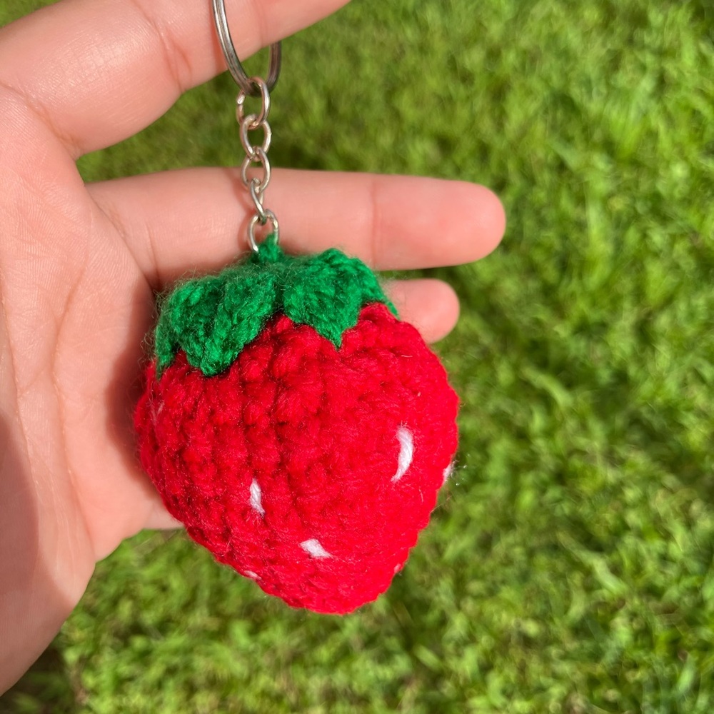 Strawberry Keychain - Picture 3 of 6